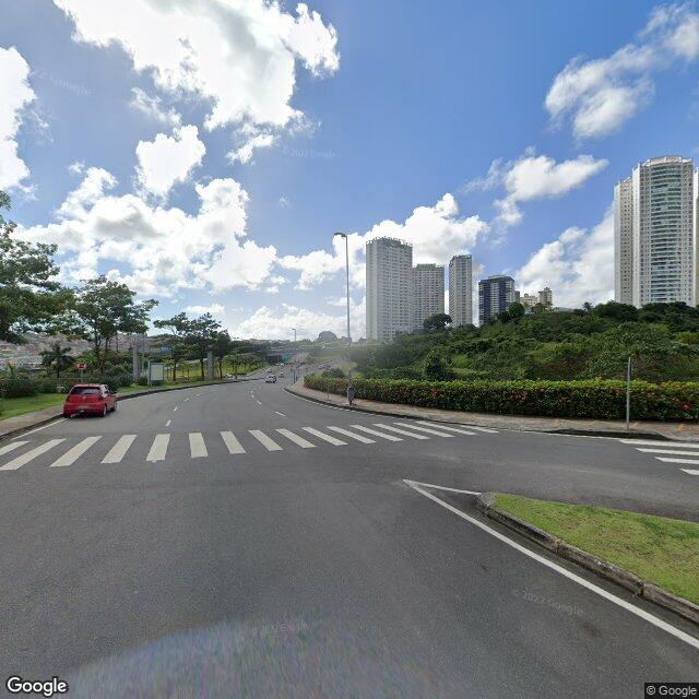 Imagem estática do "Street View" da localização