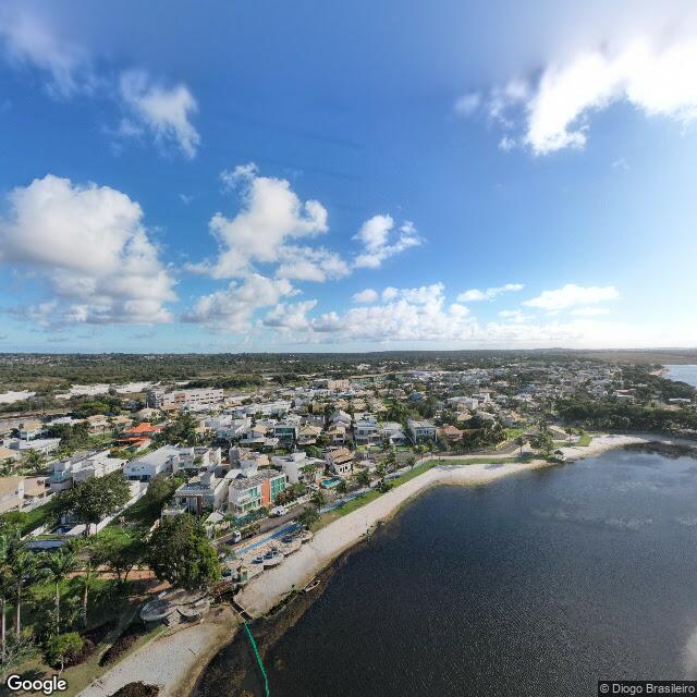 Imagem estática do "Street View" da localização