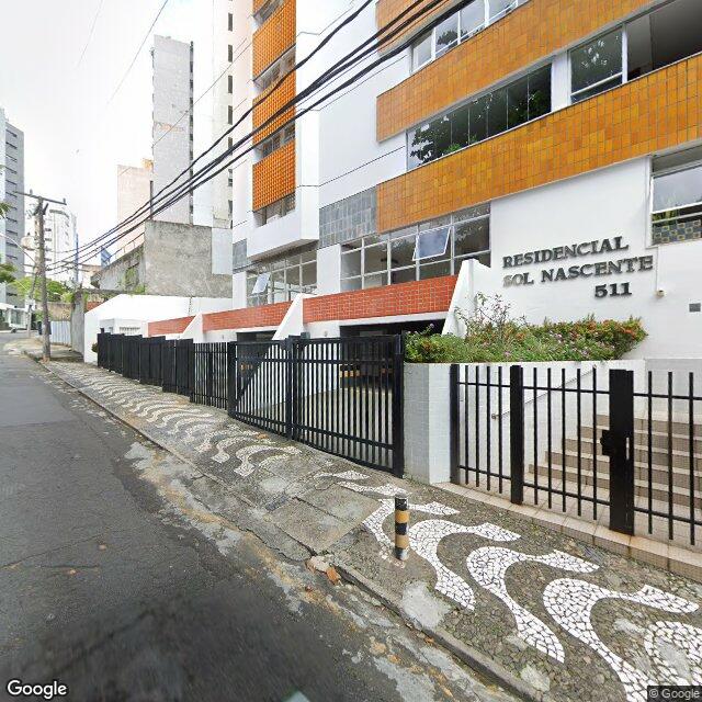 Imagem estática do "Street View" da localização