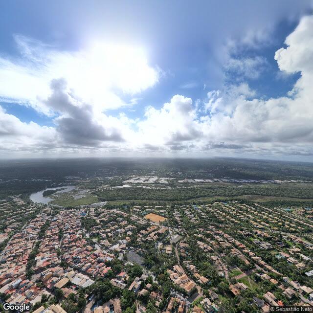 Imagem estática do "Street View" da localização