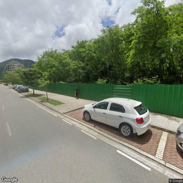 Imagem estática do "Street View" da localização