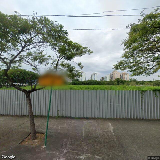 Imagem estática do "Street View" da localização