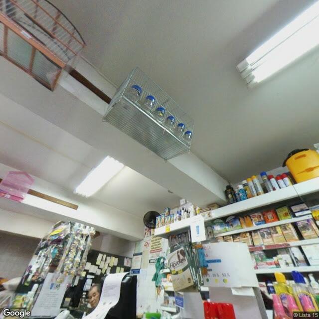 Imagem estática do "Street View" da localização