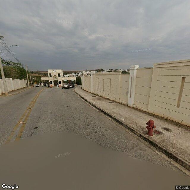 Imagem estática do "Street View" da localização