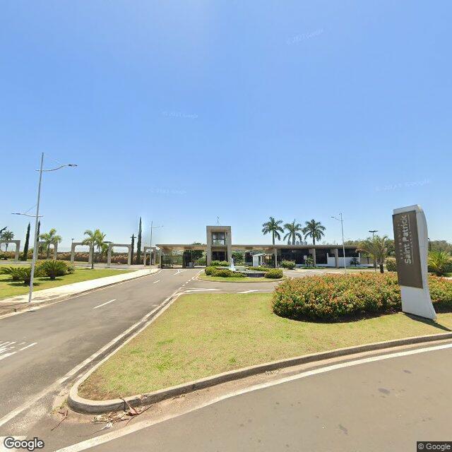 Imagem estática do "Street View" da localização