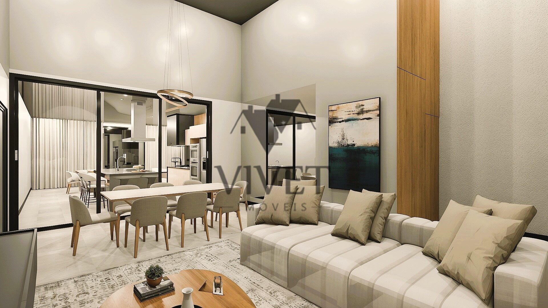 Casa de Condomínio, 4 quartos - Foto 2