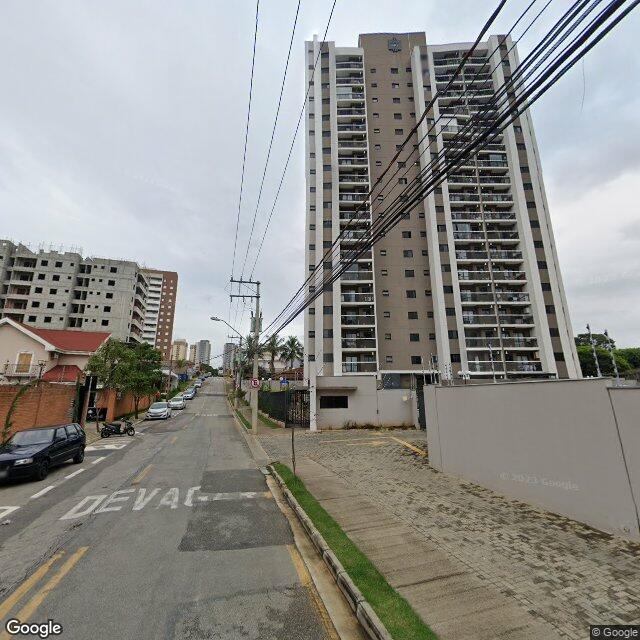 Imagem estática do "Street View" da localização