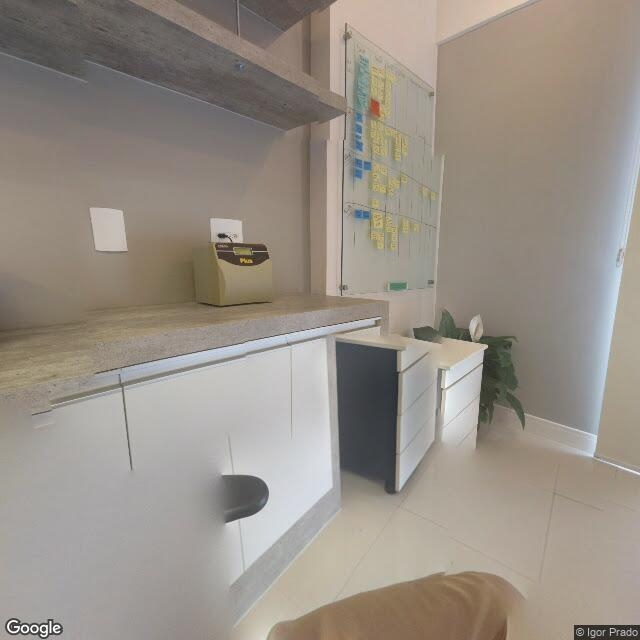 Imagem estática do "Street View" da localização