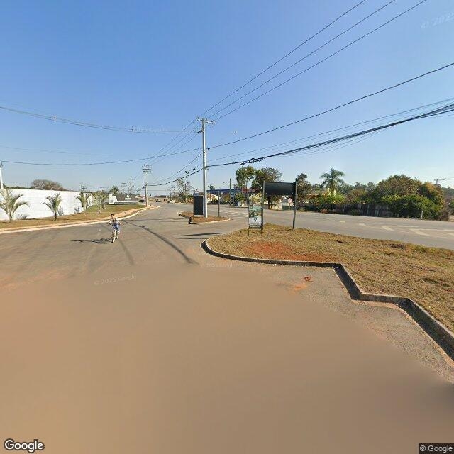 Imagem estática do "Street View" da localização