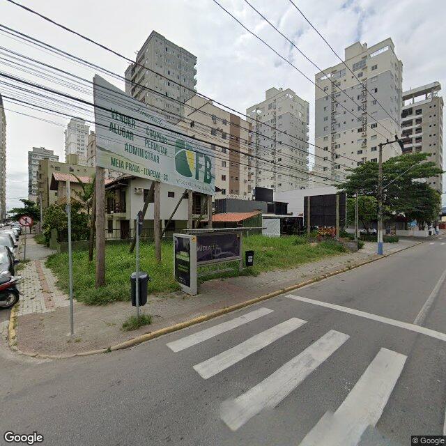 Imagem estática do "Street View" da localização