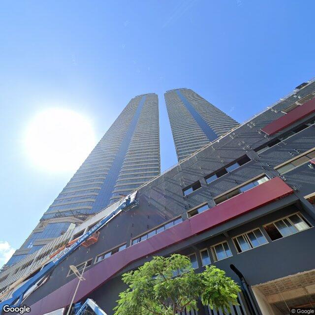 Imagem estática do "Street View" da localização