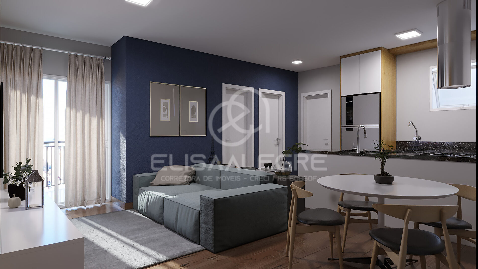 Apartamento à venda com 2 quartos, 54m² - Foto 2