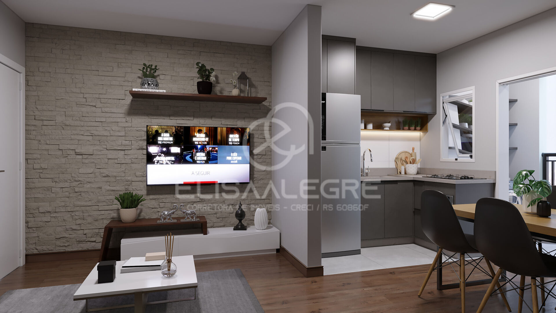 Apartamento à venda com 2 quartos, 54m² - Foto 1