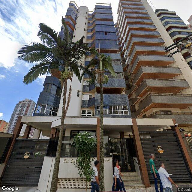 Imagem estática do "Street View" da localização