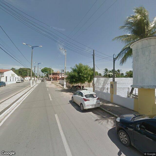 Imagem estática do "Street View" da localização