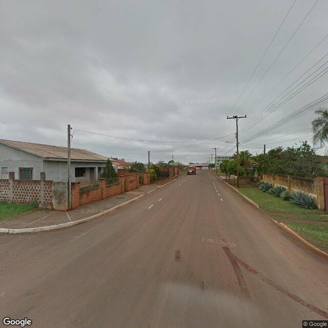 Imagem estática do "Street View" da localização