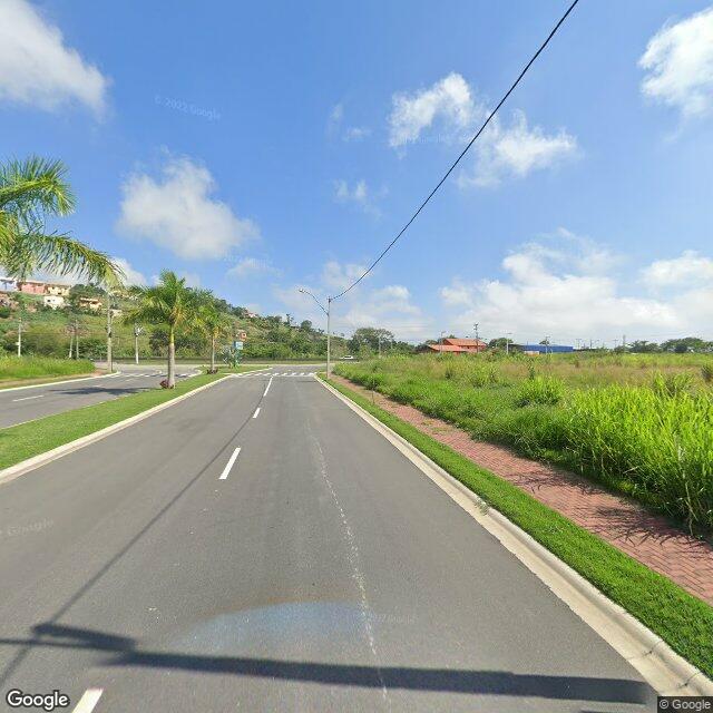 Imagem estática do "Street View" da localização