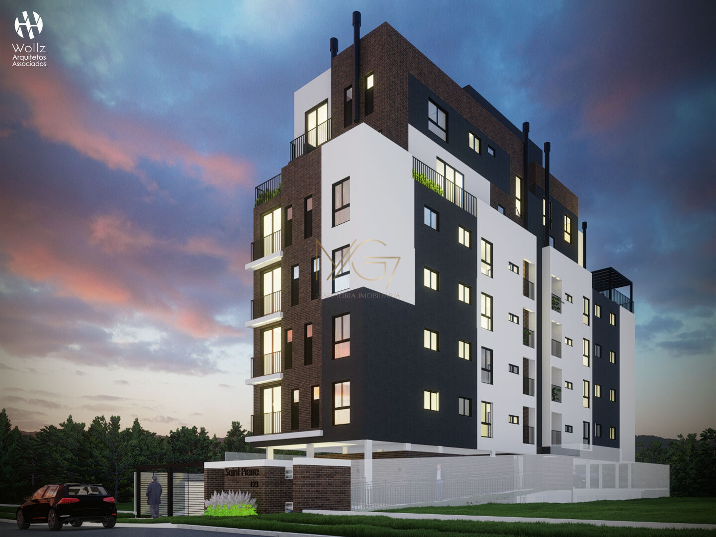 Apartamento à venda com 3 quartos, 59m² - Foto 1