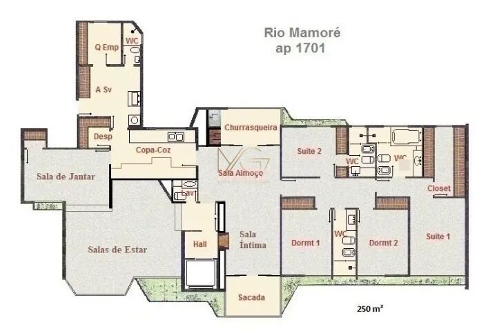 Apartamento, 4 quartos, 250 m² - Foto 19