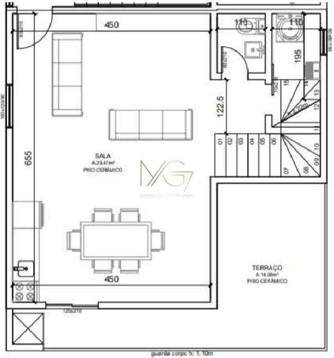 Cobertura à venda com 3 quartos, 102m² - Foto 32