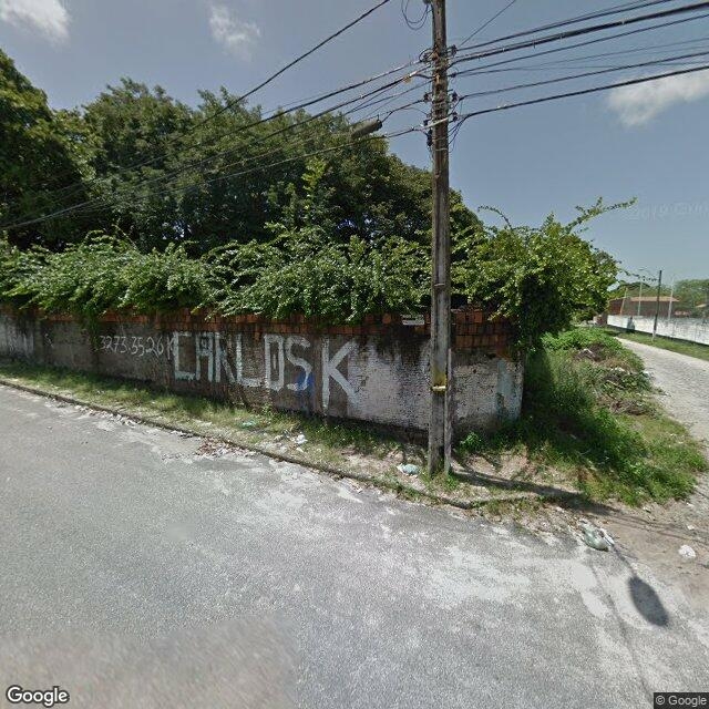 Imagem estática do "Street View" da localização