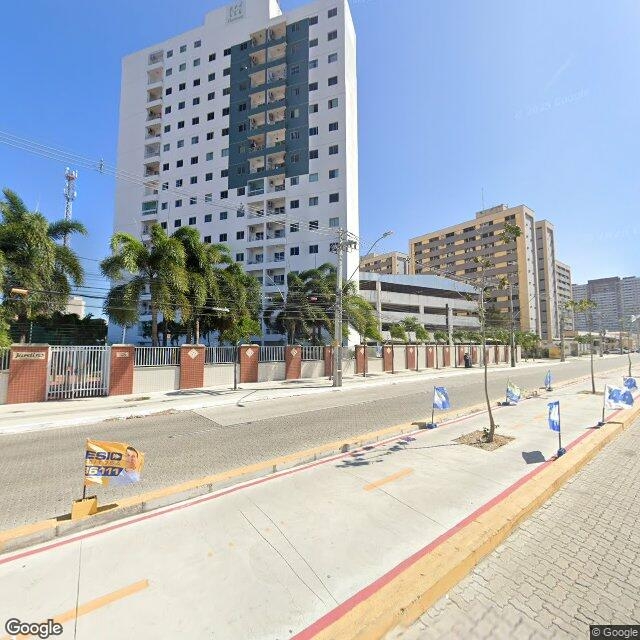Imagem estática do "Street View" da localização
