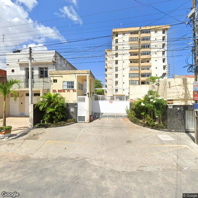 Imagem estática do "Street View" da localização