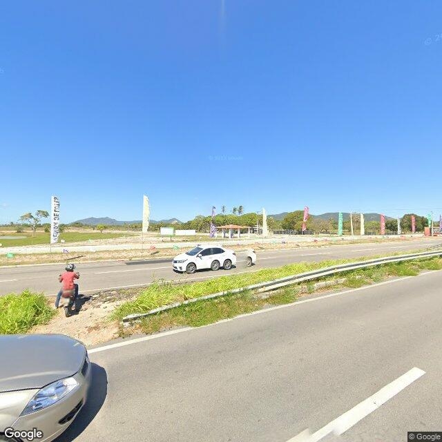 Imagem estática do "Street View" da localização