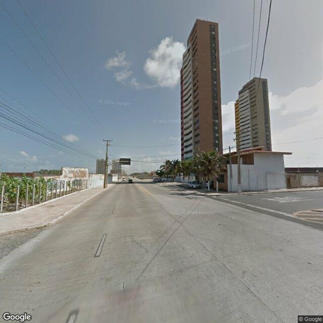 Imagem estática do "Street View" da localização