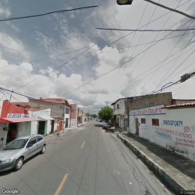 Imagem estática do "Street View" da localização