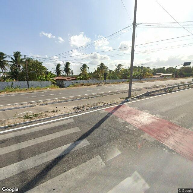 Imagem estática do "Street View" da localização