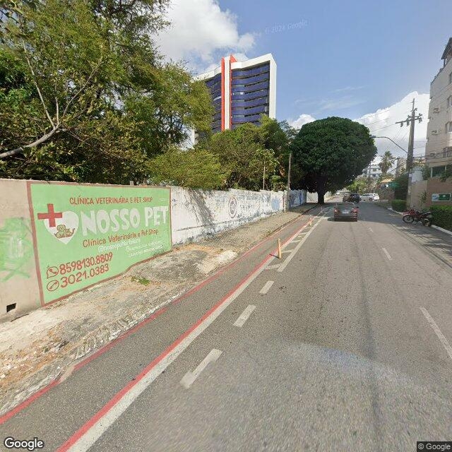 Imagem estática do "Street View" da localização