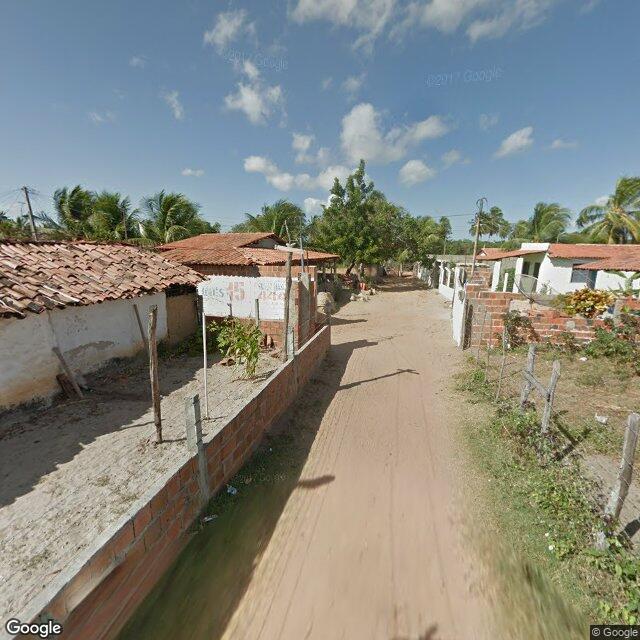 Imagem estática do "Street View" da localização