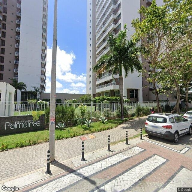 Imagem estática do "Street View" da localização