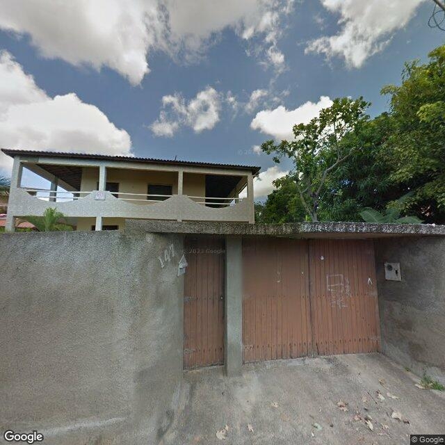 Imagem estática do "Street View" da localização