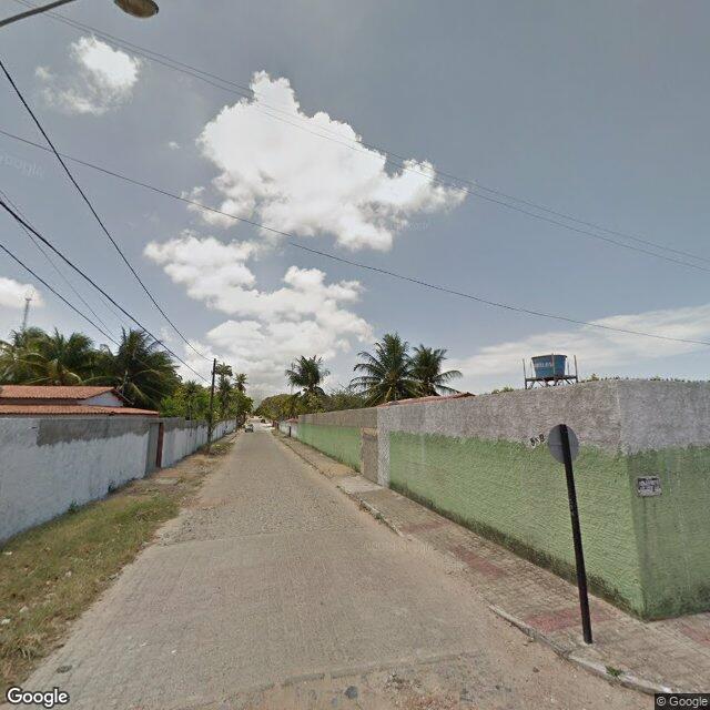 Imagem estática do "Street View" da localização