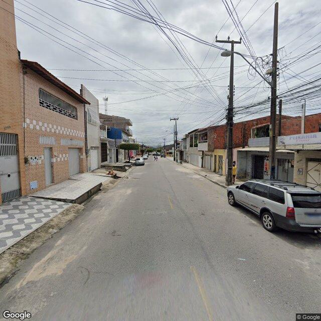 Imagem estática do "Street View" da localização