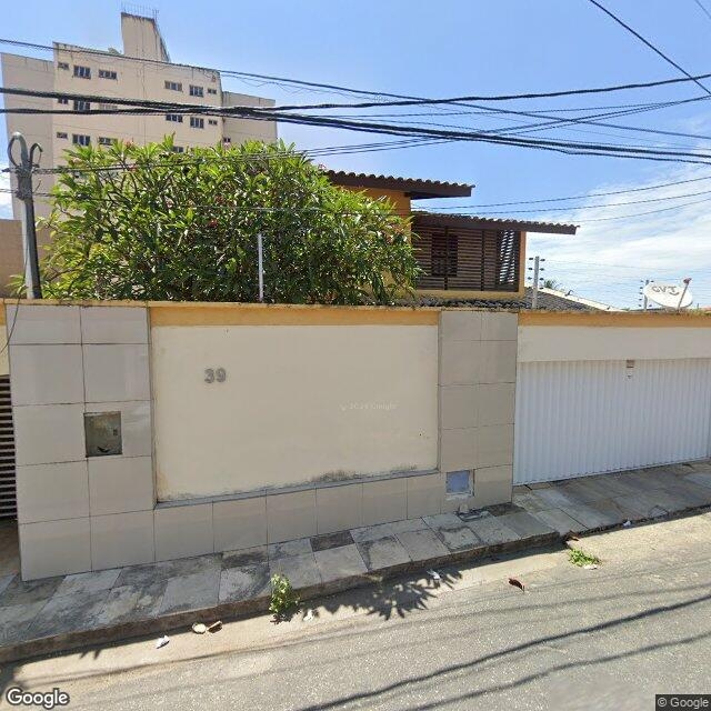 Imagem estática do "Street View" da localização