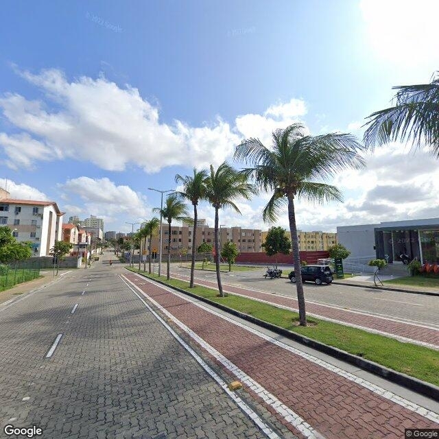 Imagem estática do "Street View" da localização