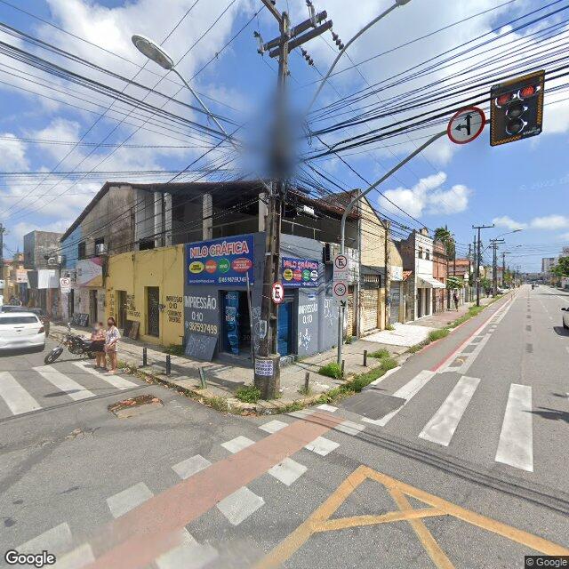 Imagem estática do "Street View" da localização