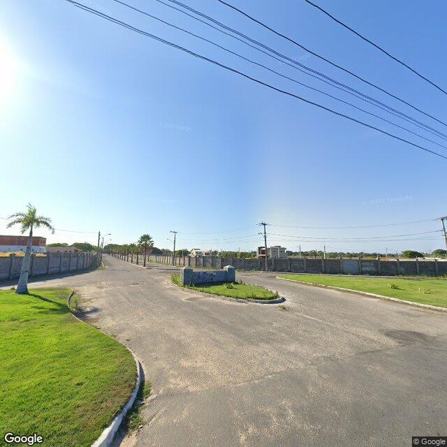 Imagem estática do "Street View" da localização