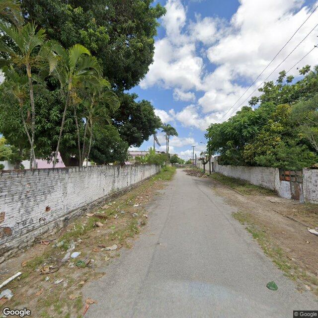 Imagem estática do "Street View" da localização
