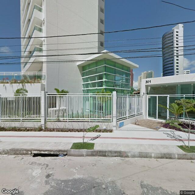 Imagem estática do "Street View" da localização