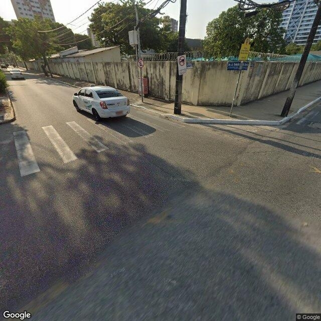 Imagem estática do "Street View" da localização