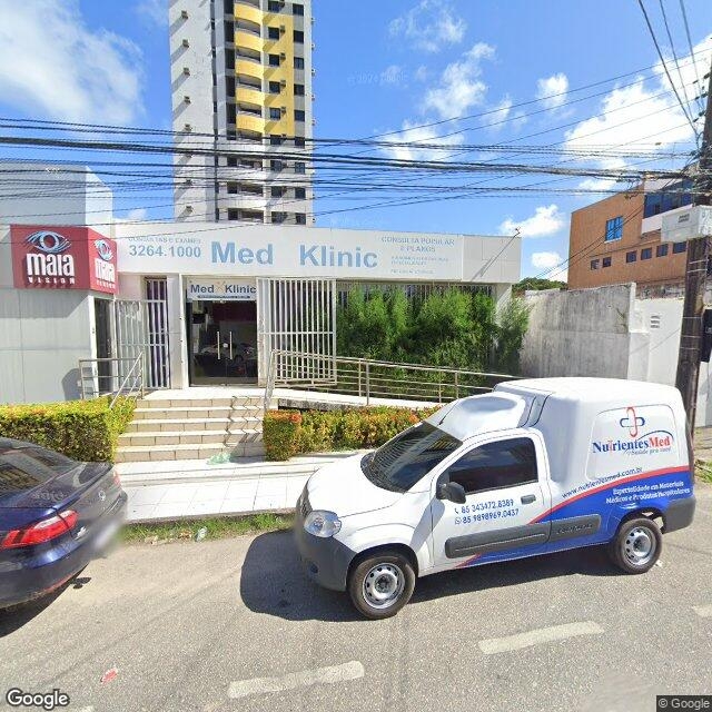 Imagem estática do "Street View" da localização