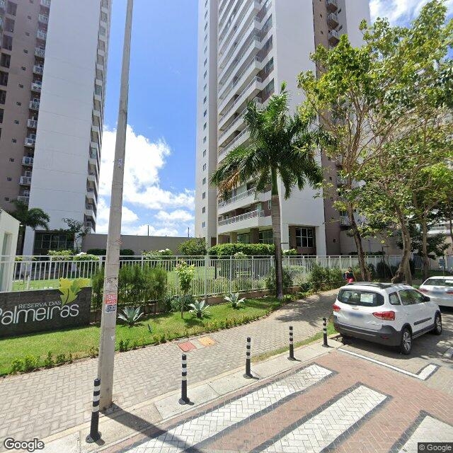 Imagem estática do "Street View" da localização