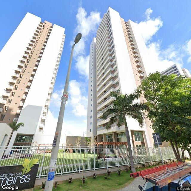 Imagem estática do "Street View" da localização