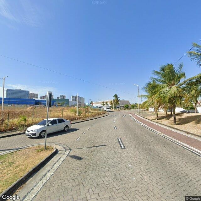 Imagem estática do "Street View" da localização