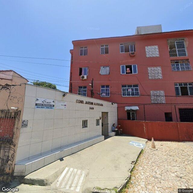 Imagem estática do "Street View" da localização
