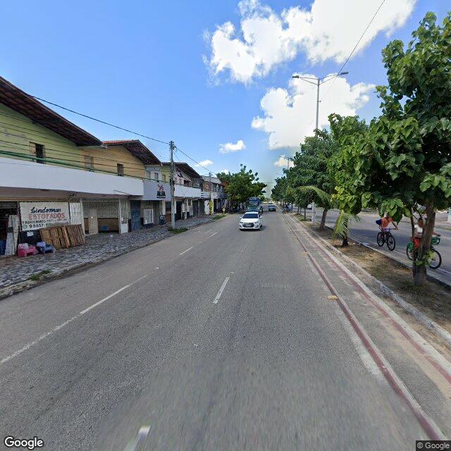 Imagem estática do "Street View" da localização